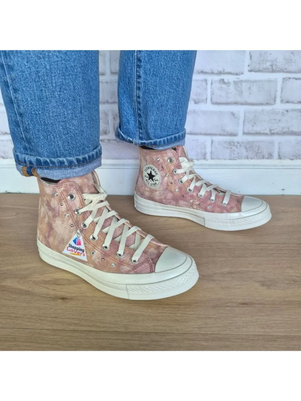 Converse Chuck 70 Hi Washed Denim Daze Sz 6.5 Men Shoes Sneakers Tie-Dye A11841C